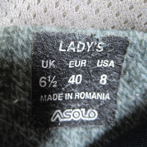 Asolo Women's Attiva GTX Hiking Boots Gray Black Size 8 US / 6.5 UK / 40 EU - Picture 12 of 12